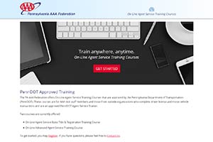 PA AAA Federation On-Line Agent Service Training Courses
